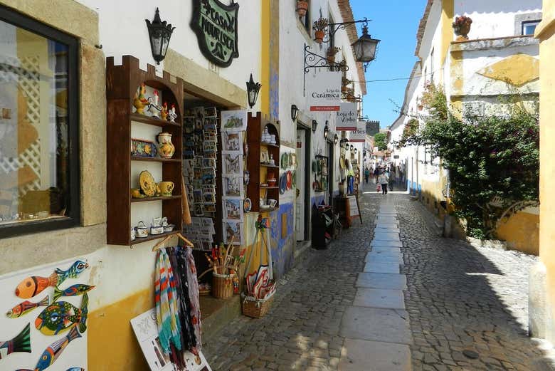 Las encantadoras tiendas de las calles de Óbidos
