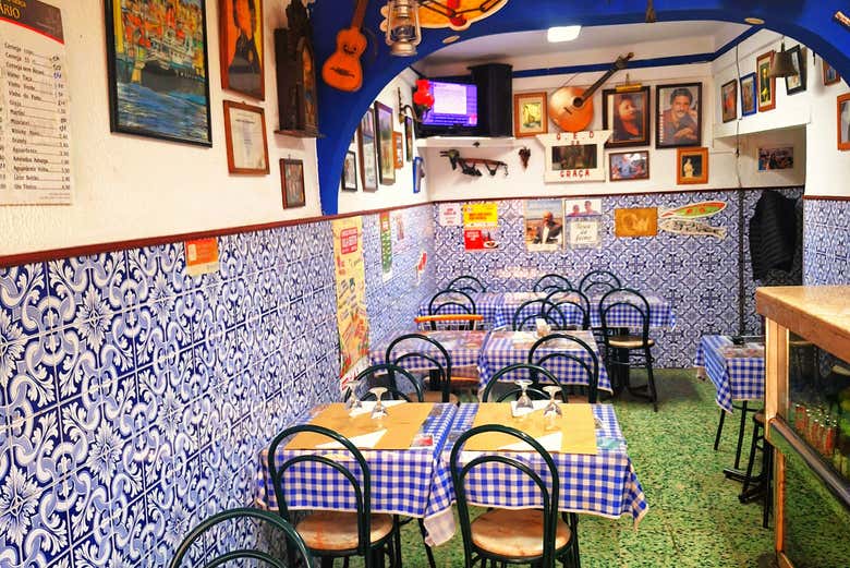 Tasca tradicional de Lisboa