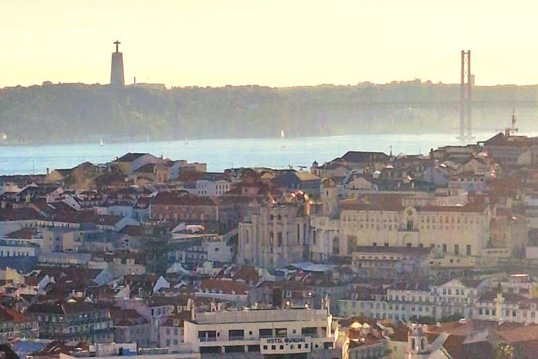 Panorámica del Puente 25 de Abril