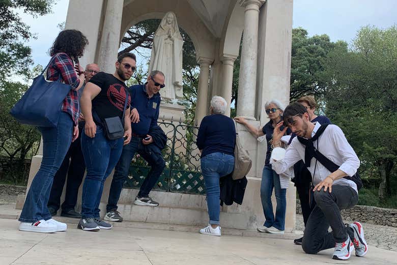 Durantela visita al Santuario di Fatima