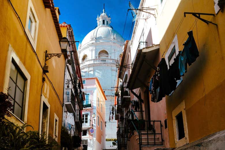 Vue sur le panthéon national