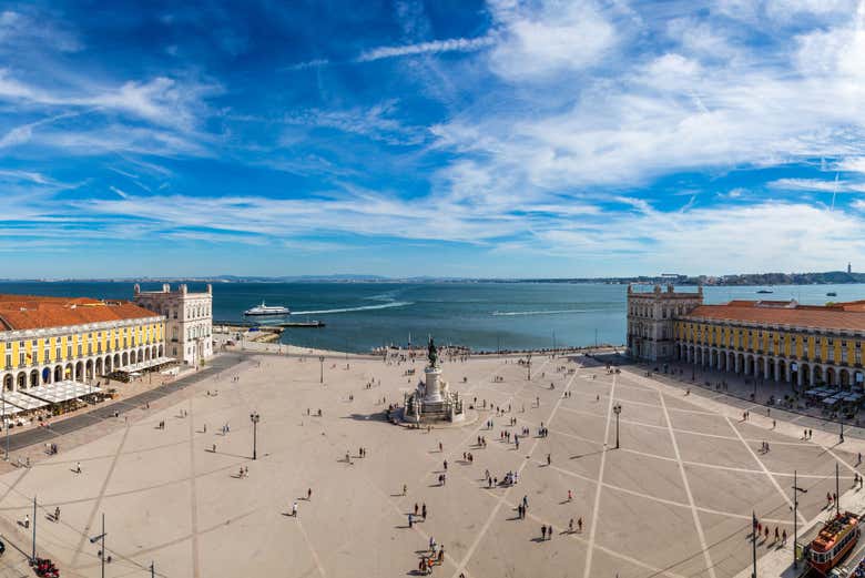 Praça do Comércio di Lisbona