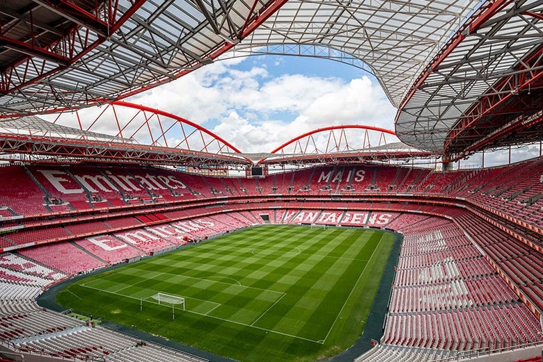 Graderío del Estadio del Benfica
