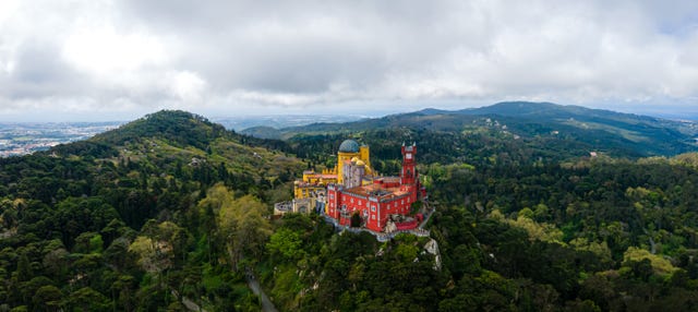 Sintra, Cascais, Palacio da Pena et la Quinta da Regaleira