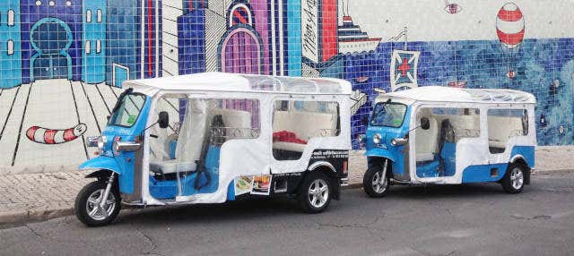 Tour privado por Lisboa de tuk tuk