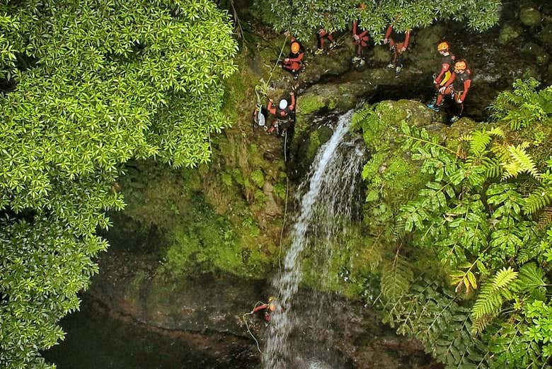 Gorgeous lush landscapes of São Miguel