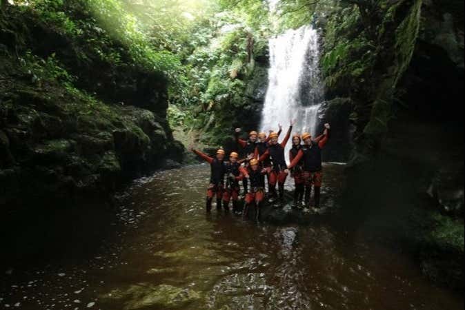 Enjoying canyoning!