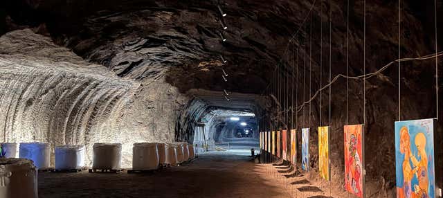 Visita a la galería de arte de la mina de sal de Loulé