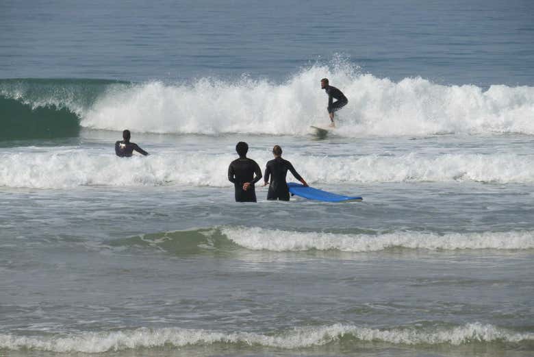 Curso de surf en Lourinhã