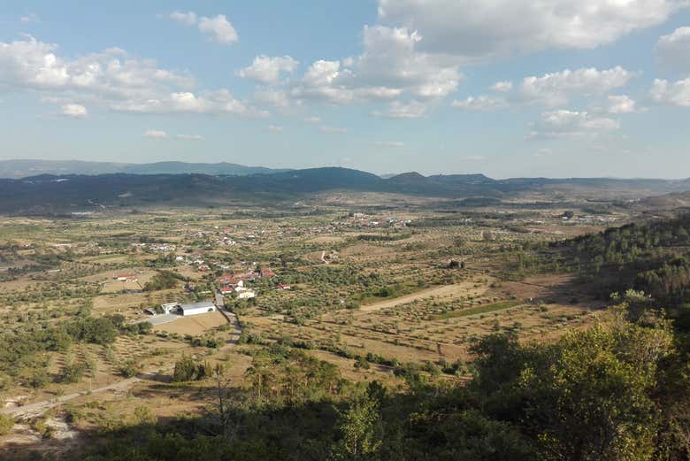 Vale do Rabaçal, situado entre Sicó y Lousã