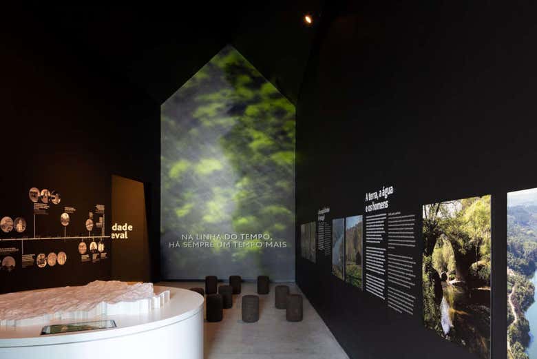 Inside the Lousada Interpretation Centre of the Romanesque