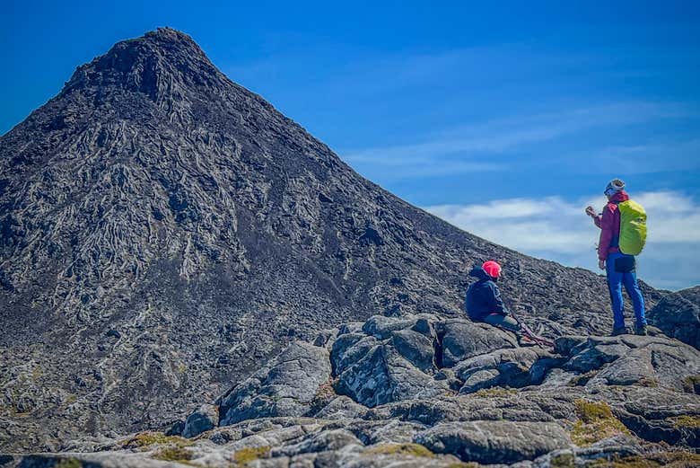 A paisagem deslumbrante das Montanhas do Pico