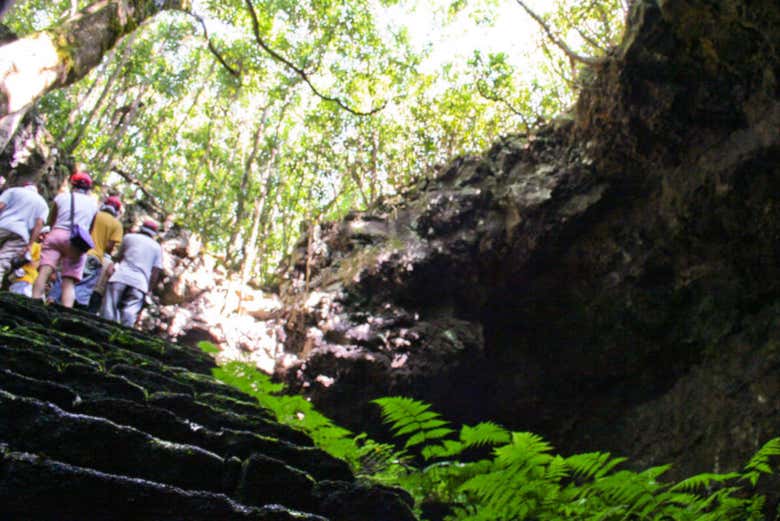 Visitando la Gruta das Torres