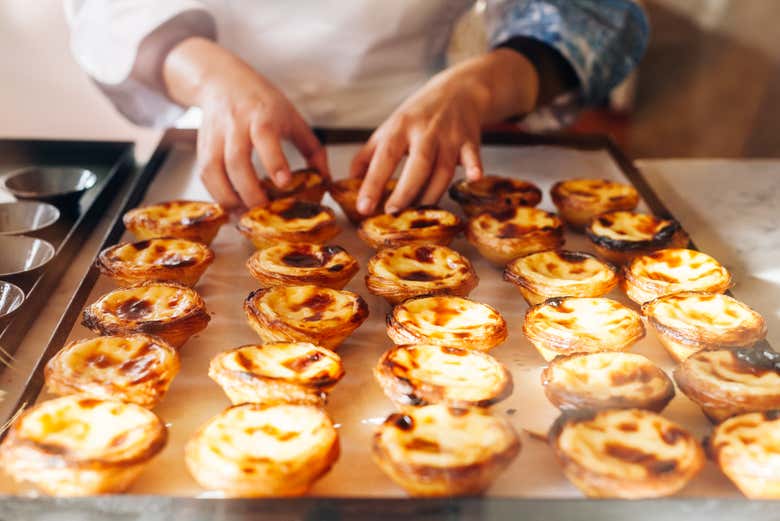 Pastelitos de nata