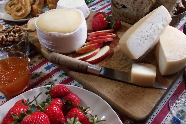 Degustación de quesos en Manteigas