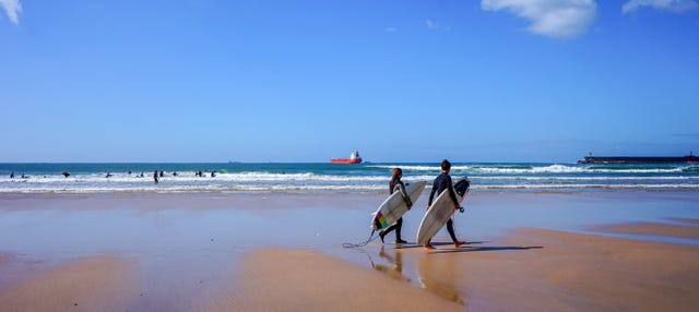 Curso de surf en Matosinhos