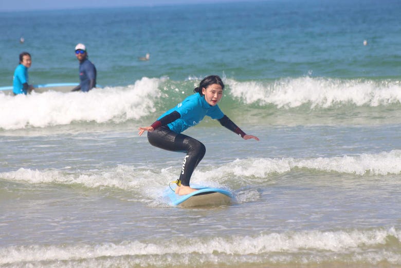 Surfer à Matosinhos