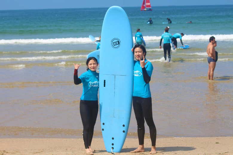 Corso di surf a Matosinhos