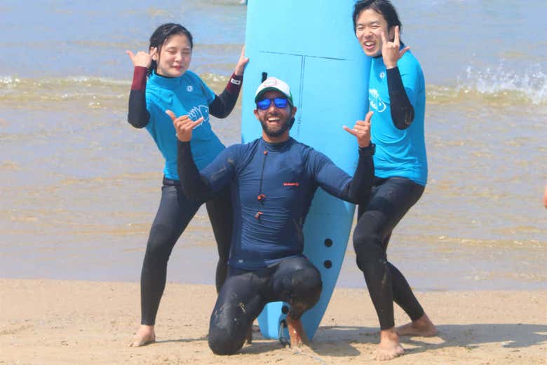 Corso di surf a Matosinhos