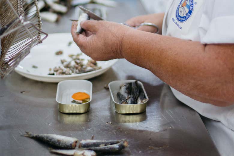 Preparación del pescado