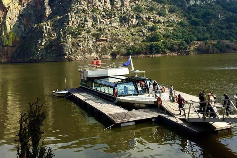 Bateau du parc naturel d'Arribes du Duero