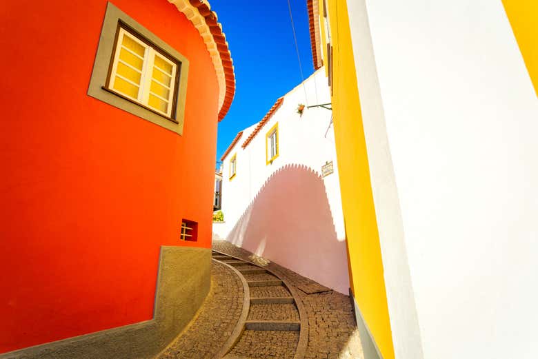 Façades colorées de Monchique