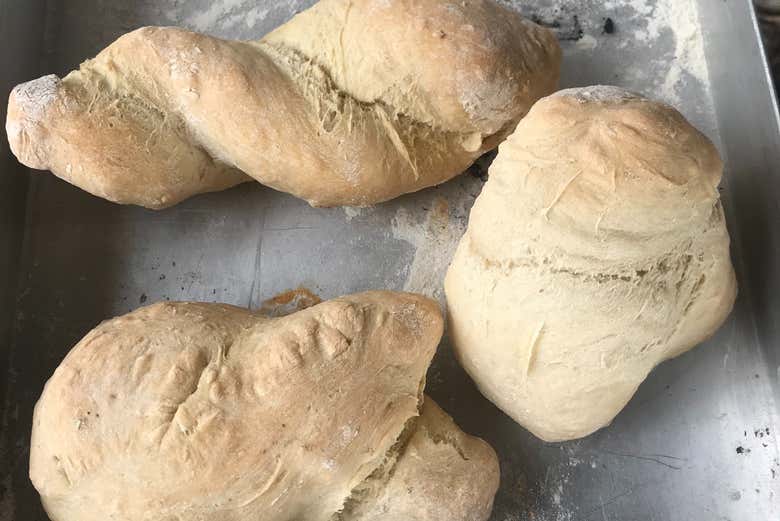 Bread workshop in Alferce