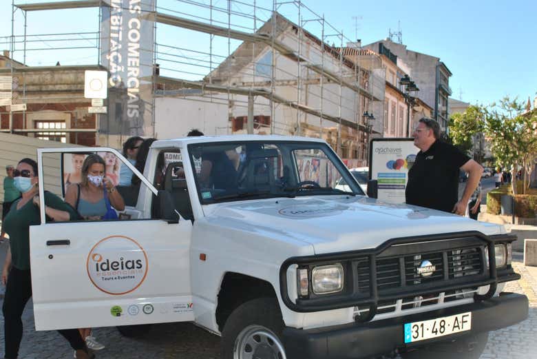 Visitando Chaves de 4x4