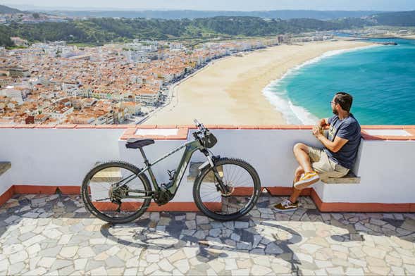 Alquiler de bicicleta eléctrica en Nazaré