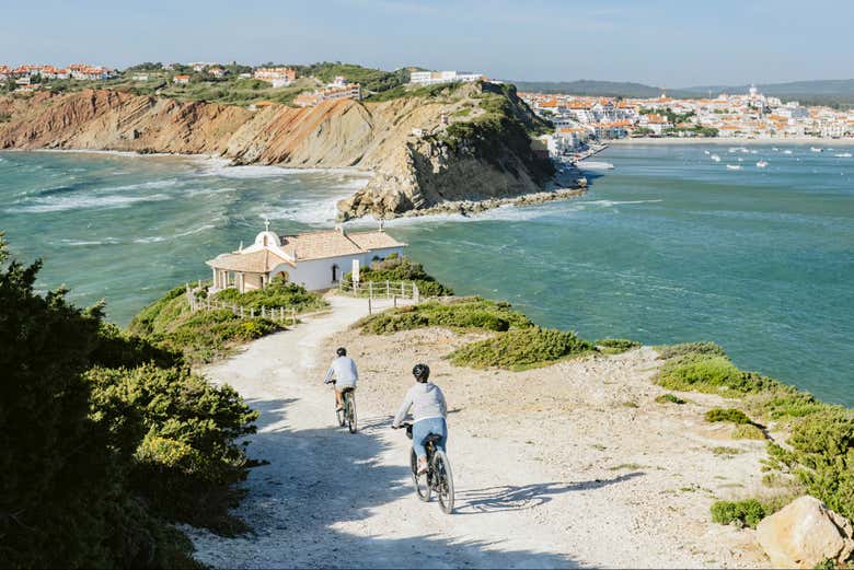 Pedalando pela costa de São Martinho do Porto