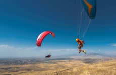 Voo de parapente por São Martinho do Porto