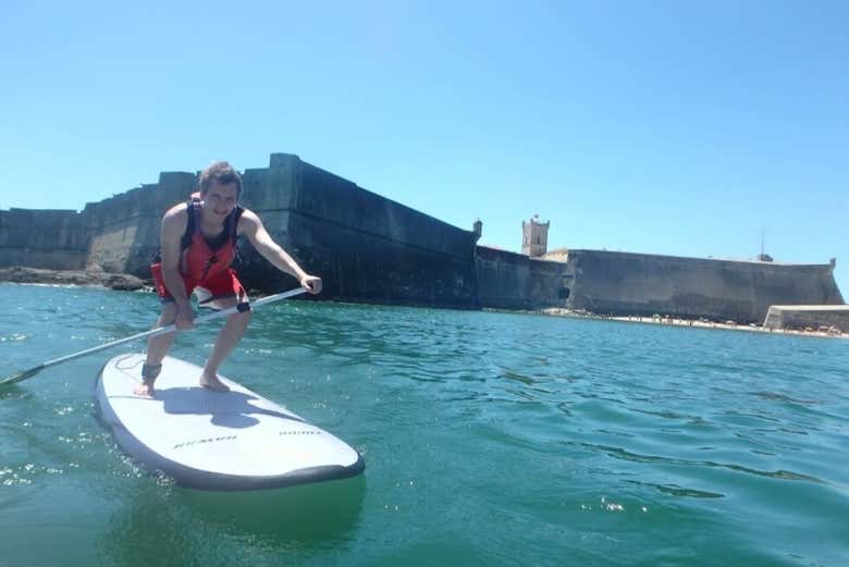 Paddle surf por la costa de Lisboa