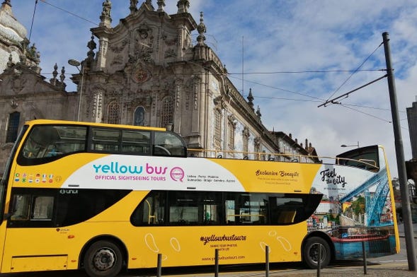 Ônibus turístico do Porto, cruzeiro das seis pontes e adega Cálem