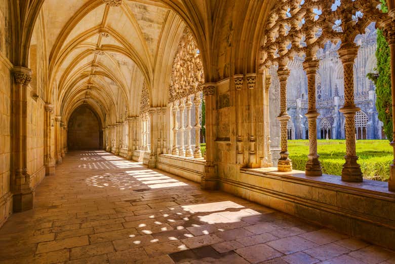 Arcos en el Monasterio de Batalha