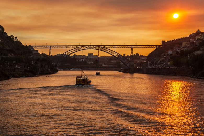 Atardecer en Oporto