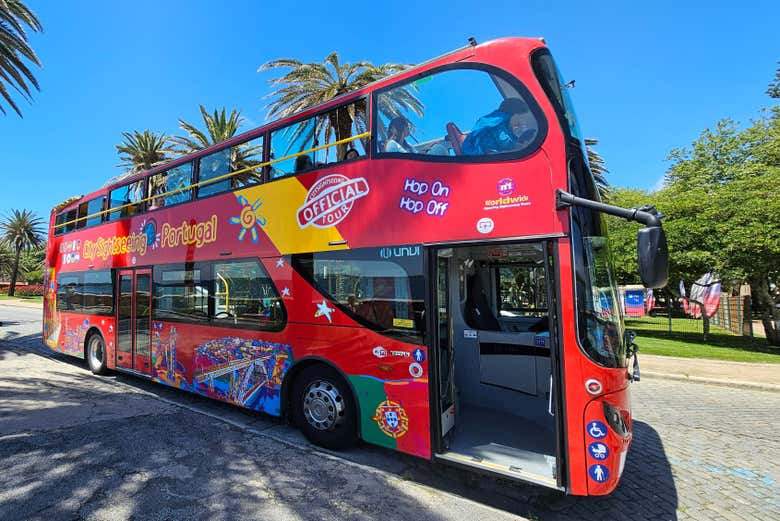 Bus prêt pour l'itinéraire