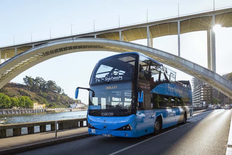 Desde el autobús veréis los principales puntos de Oporto