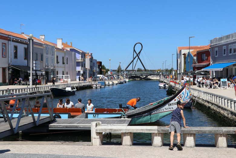 Canal en Aveiro
