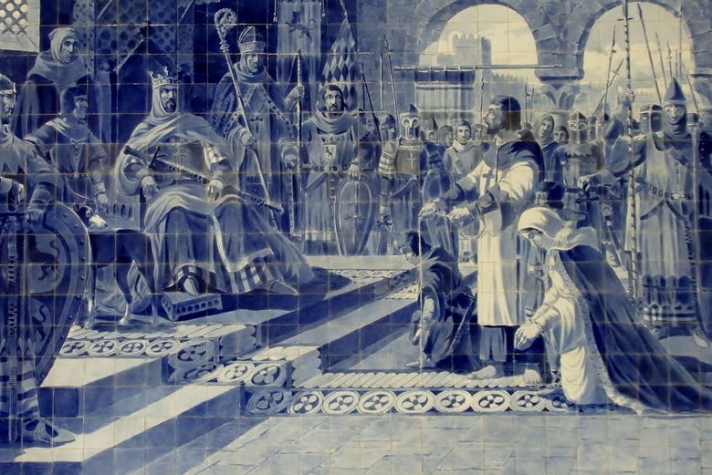 História de Portugal refletida nos azulejos