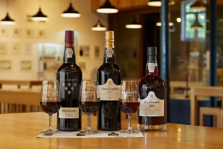 Diferentes tipos de vinhos