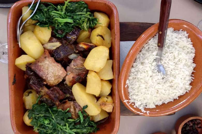 Traditional portuguese food