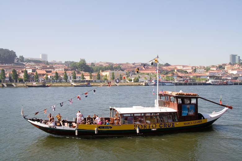 Un rabelo navigant sur le Douro