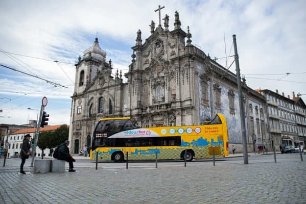 Touring Porto on a hop-on hop-off bus