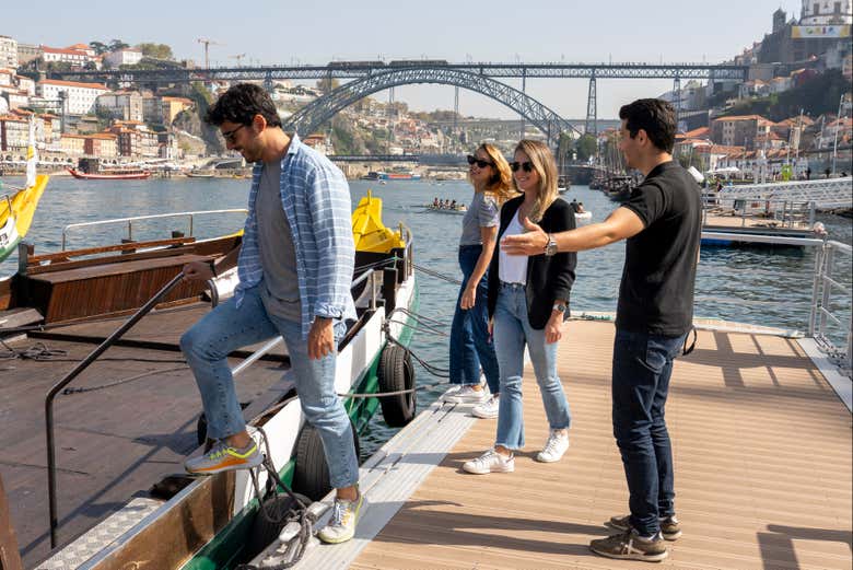 Vous profiterez également d'une balade en bateau sur le Douro