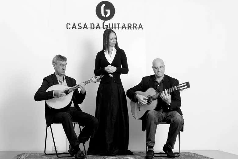 Espetáculo na Casa da Guitarra