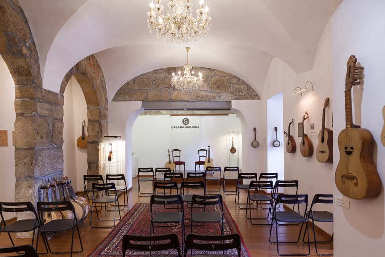 Casa da Guitarra pronta para o show