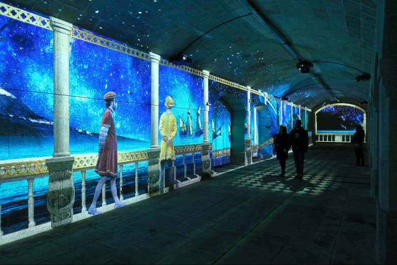 Aproveitando o espetáculo virtual