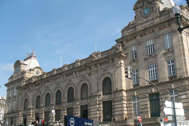 Exterior de la Estación de São Bento