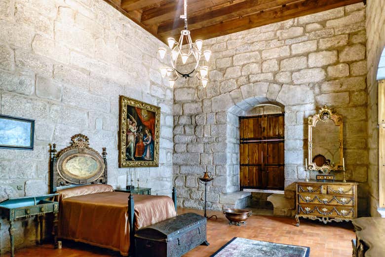Una de las estancias del Palacio de Bragança