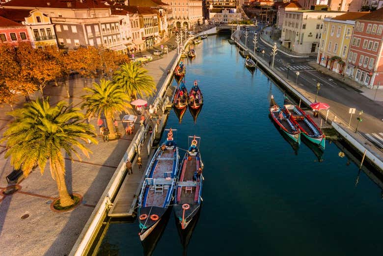 Vista aérea de Aveiro